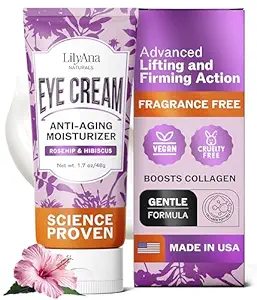 LilyAna Naturals Eye Cream for Dark Circles and Puffiness