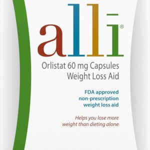 alli Weight Loss Diet Pills, Orlistat 60 mg Capsules