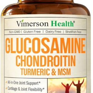 Glucosamine Chondroitin MSM – Joint Support Supplement for Women and Men
