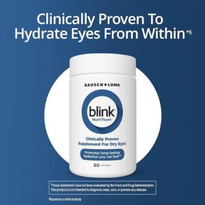 BLINK NutriTears Clinically Proven Supplement for Dry Eyes