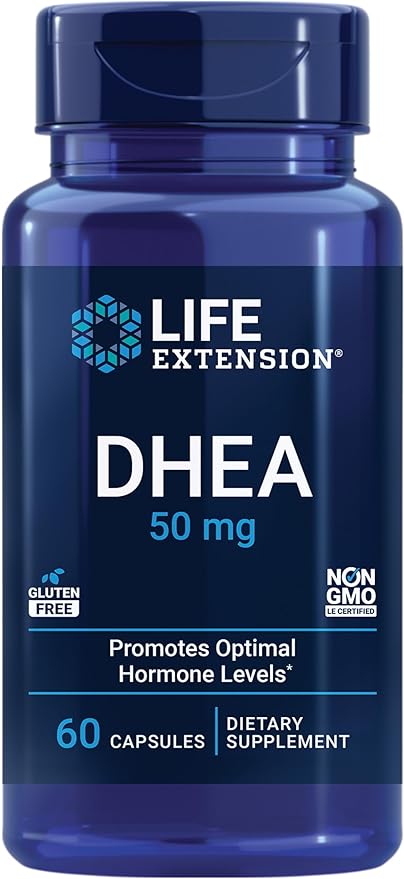 Life Extension DHEA 50 mg – Hormone Balance Supplement