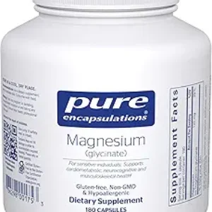 Pure Encapsulations Magnesium (Glycinate) – Supplement to Support