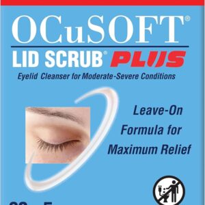 Pre-Moistened Leave-On Eyelid Wipes for Moderate to Severe Conditions