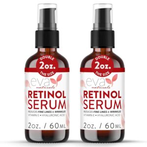 Retinol Serum by Eva Naturals – 2.5% Retinol Serum for Face