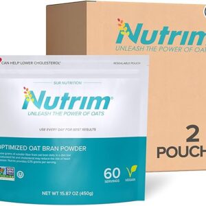 Nutrim Oat Bran Powder with 750mg Beta Glucan per Serving