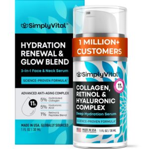 SimplyVital Collagen, Retinol & Hyaluronic Acid Serum