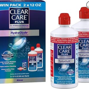 Clear Care Plus Cleaning Solution with Lens Case